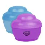 Buddsbuddy Popo Baby Powder Puff with Storage Case (Set of 2), Multicolor