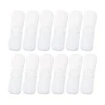 SuperBottoms Cloth Diaper Trim Inserts (pre Washed) 8 Layers Organic Cotton Padding, Lasts up to 8hrs, Ultra Trim Insert Pack of 12