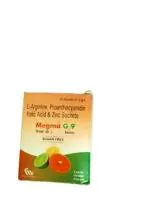 L-Arginine And Proanthocyanidin Granules Sachets (G 9 sachet) pack of 1x10 sachet (PIKCS PILES OUT)