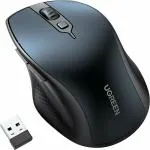 UGREEN 15807 Ergonomic Wireless BT 5.0 / 2.4G 4000Dpi Mouse (Blue)