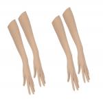 XIANCO Unisex cotton Arm Sleeves for Summer and Sun protection full hand, men and women (Pack of 2)