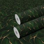 WallWear - Pack of 2 Wallpapers | Buy 1 Get 2 | Wallpaper for Wall Sticker for Kitchen Wallpaper for Bedroom Wall and Wallpaper for Drawing Room | Self Adhesive Floral Wallpap(Hari Kayi)