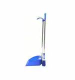 Harsh Pet Blue PP Long Handle Dust Pan with Brush