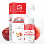 Nuerma Science Apple Cider Vinegar Foaming Face Wash with Vitamin B5 for Oil Free Skin (150ml)