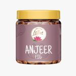 EIGHT PETAL LOTUS Premium Dried Afghani Anjeer 250gms x 2 (500gms) Mason Jar Pack | Dried Figs | Rich Source of Fibre Calcium & Iron | Low in calories and Fat Free | Non-GMO Dried Figs