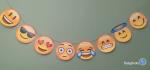 Smiley Emoji Garland Party Wedding Birthday Decoration Social Media Centerpiece Photo Prop