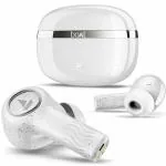 boAt Nirvana Ion 32dB Active Noise Cancellation, 120HRS, Bionic Mode, HIFI5 Bluetooth Headset (Quartz white, True Wireless)