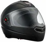 Steelbird SBA-1 7Wings Dashing ISI Certified Full Face Helmet (Medium 580 MM, Black with Clear Visor)