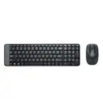 Logitech Black Wireless USB Receiver Keyboard And Mouse (45.8 X 5.1 X 12.4 Cm)