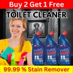 BLISS & BLUSH Toilet Cleaner blue 1500ml Eco Friendly, Biodegradable, Scale Remover I Tapes and Fittings cleaner