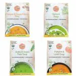 Organic Roots- Soup Combo Vegan | Gluten Free | Healthy Instant Soup | Nutrient Rich ( Pack 4)