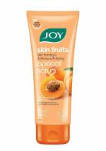Joy Skin Fruits, Skin firming & dullness exfoliating, Apricot Face Scrub 200ml Pack of 2