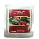 Fulora Iron Chelated (Ferrous EDTA 12%) Water Soluble Micronutrient Fertilizer For Hydroponics, Drip Irrigation And Foliar Spray, 200 Gm(Pack of 1)