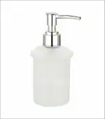 Glass soap dispenser for bathroom liquid soap dispenser for washbasin handwash dispenser for kitchen