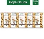 Goshudh Soya Chunks 2500 g (500g X 5 Pack)