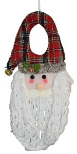 My Party Suppliers Santa Clause Christmas Decorations, Santa Door Hanger Holiday Christmas Decoration