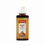 Puramio Liquid Food Colour - Orange Red, 50ml