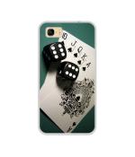 Casotec Cards Game Design Printed Silicon Soft TPU Back Case Cover for Asus Zenfone 3s Max ZC521TL