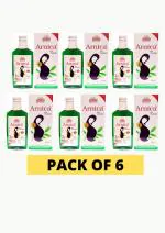 Wheezal Arnica Hair Oil For Men And Women - 200 Ml (Pack of 6) By Homeotrade