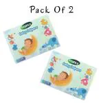 Relfax Baby Diaper Pants Large(L) Size (9-14 KG) (Pack of 2) 150Pants for Overnight Protection with Rash Control