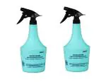 Kwel Spray Bottle (Aqua) 1000 Ml Trigger Spray Bottle For Multipurpose (Pack of 2)