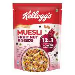 Kellogg's Muesli with 21% Fruit, Nut & Seeds | 500 Gm Pack |Tastier now with Cranberries and Pumpkin Seeds |Breakfast Cereal | High in Iron| Source of Fibre | Naturally Cholesterol Free
