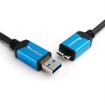 BlueRigger SuperSpeed USB 3.0 Type A Male to Micro-B Cable - 1.8 m