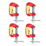 Globus 901 Mini C Or G-Clamps - 1 Inch - Pack Of 4