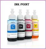 INK POINT Refill for TS307 Direct WiFi Single Function Wireless Printer Multicolor Ink Bottle pack of 4