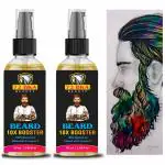 Beard Hair growth oil | Solve Curly Beard Problem | Powerful beard oil | men's Bard oil | Full Beard Growth Oil | Mustache Beard oil | Best Beard Oil (50ML) (PACK OF 2) b