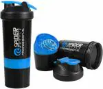 KitchenFest Protein Spider Shaker BPA Free Gym Mixer Water Bottle, Leakproof, 500ml