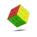 SHIVAARO Cube Square Puzzle - 3x3x3 High Speed Brain Booster Magic Cube Puzzle | 3D Puzzle | Concentration Game Toys for Kids, Adults, Child, Boys and Girls