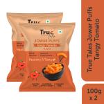True Tales Roasted Jowar Millet Puffs - Tangy Tomato