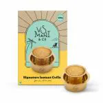 VS Mani & Co Instant Coffee Powder (100gm) and Traditional Brass Dawara-Tumbler Combo