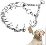 PSK Pet Mart Dogs Prong Collar (Silver)