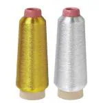 HIRDAY olyester Decorative Machine Stitching Sewing Thread Spools for Embroidery (White & Yellow, 3500 Meters Each)