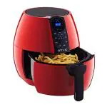 SToK 1500 W Air Fryer With Double Layer Grill, 4L, Red