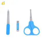 1st Step Manicure Set Containing Nail Clipper, Scissors And Nail Trimmer (Color May Vary)