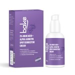 BAKE 3% Kojic Acid Spot Corrector Cream with Alpha Arbutin for Pigmentation, Dark Spots & Dark Circles - 60g