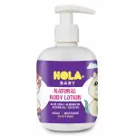 Hola Cosmetics Baby Moisturizing Lotion | Gentle Care for Baby's Soft Skin | Hydrates Soft, Sensitive Skin, Plant-based | Aloe Vera, Almond Oil, Jojoba Oil, Olive Oil | No Paraben| No Sulphates| No Phthalates 250Ml