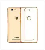 PAEDICON Back Cover for GIONEE F103 Pro (Transparent, Grip Case, Silicon, Pack of: 1)