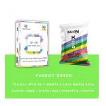 Kadam Skin Friendly Tie Dye Colour, Parrot Green 50G, Tie Dye Up To 20 T-Shirts, Cold Water Dyes, Fabric Dye Colors Parrot Green Tie Dye Color