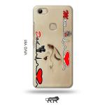 Tweakymod Printed Mom Dad Back Cover For Vivo Y81