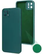 Candy Slicon soft Mobile Cover For Oppo A16E /A16K (Green)
