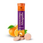 Upakarma Ayurveda Ashwagandha Effervescent 20 Tablets - Orange Flavour