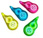 Kalra Magic Correction Tape, Applicator, School, Office, Cute, Fun, Supplies,Art Craft,tationery Essentials,5 mm x 12 ,Correction Pen whitener,(pack 4)
