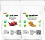 Herb Blend 100% Pure BeetRoot Powder and Fenugreek Powder - Pack of 2 (200 g)
