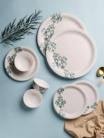Servewell Persian Matte 24 Piece Melamine Dinner Set - Native