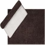 Shingaar home Microfiber Floor Mat (Red Line, Large, Pack of 2)