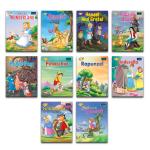 BOOKFORD Fairy Tales For Kids (Set Of 10) - Alice In Wonder Land , Bambi , Hansel And Gretel , Peter Pan , Pinocchio Rapunzel , Cinderella , And Many More BookFord Publications